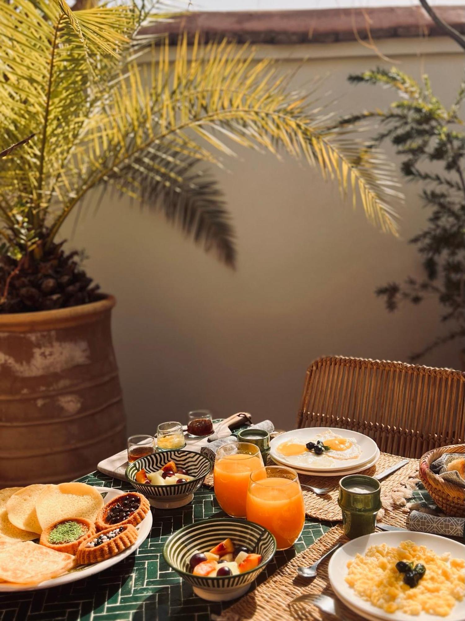 Riad Prive Sadaka Bassin Rooftop Marrakesh Luaran gambar