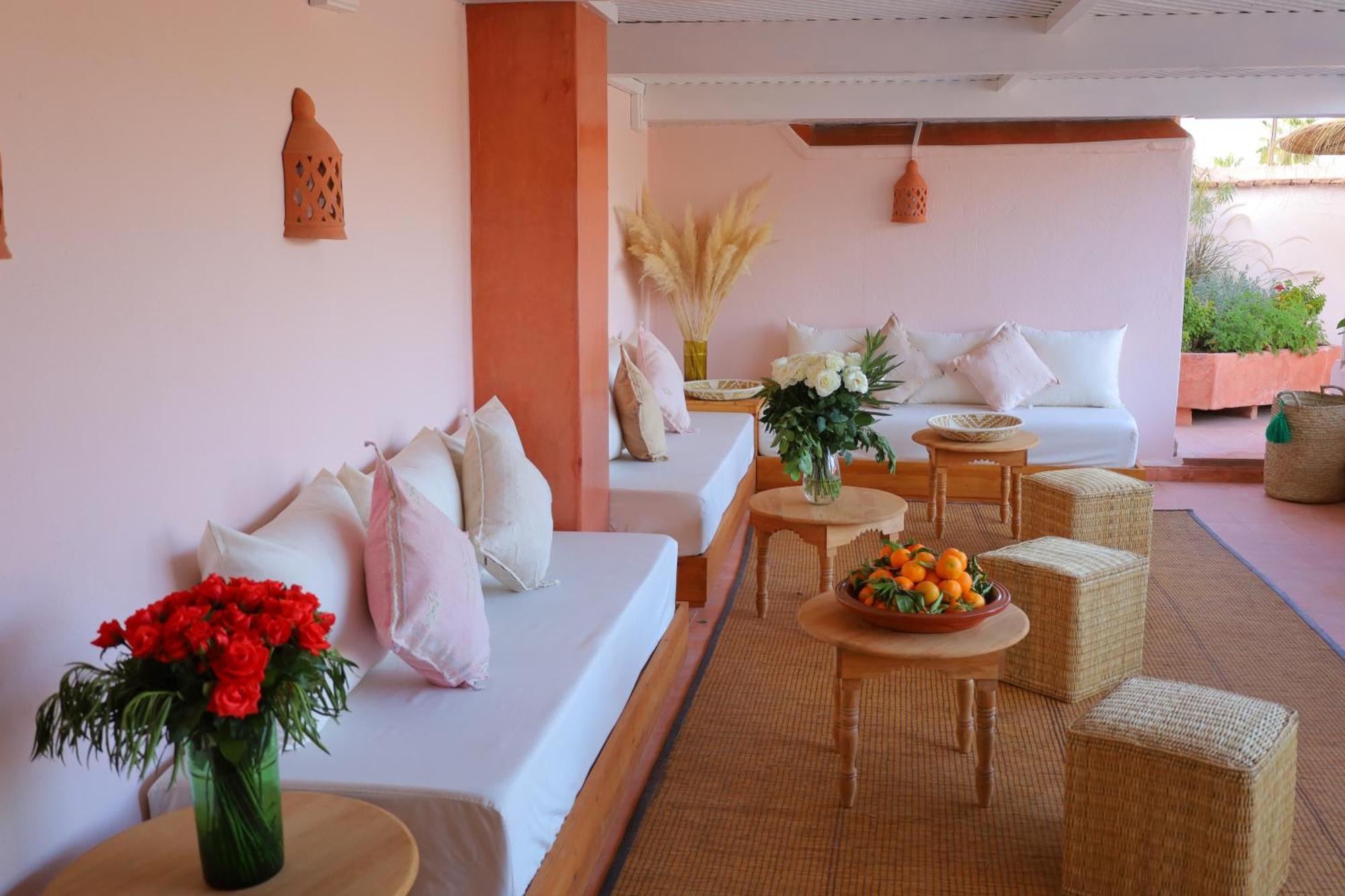 Riad Prive Sadaka Bassin Rooftop Marrakesh Luaran gambar