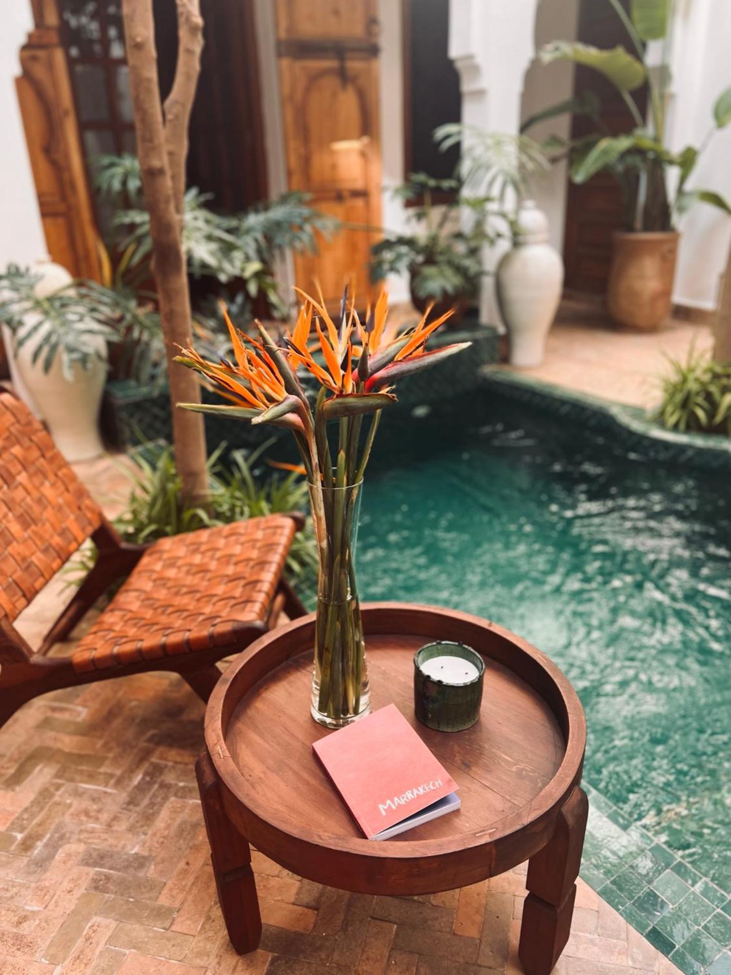Riad Prive Sadaka Bassin Rooftop Marrakesh Luaran gambar